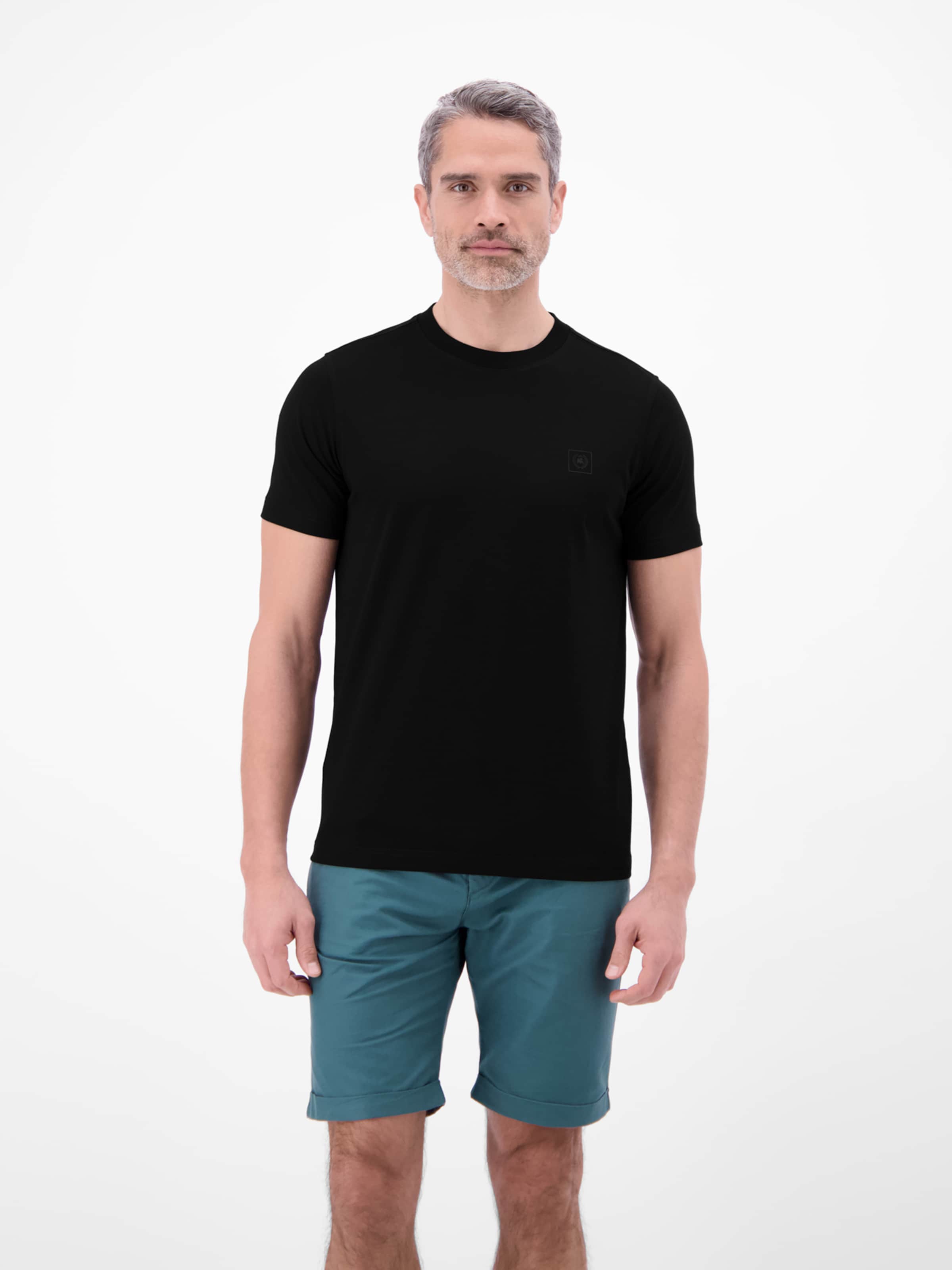LERROS Shirt in Zwart
