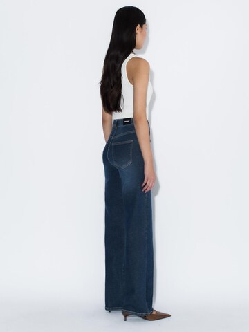 Dr. Denim Slim fit Jeans 'Moxy High Straight' in Blue