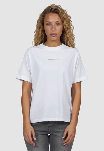 Kleinigkeit Shirt in Weiß: Vorderseite