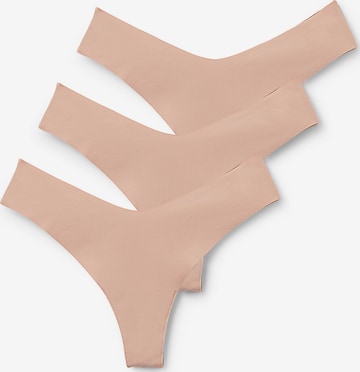 Tezenis Thong in Beige: front