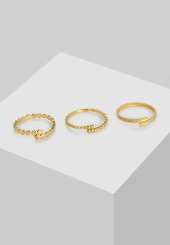 ELLI Sieraden set 'Geo' in Goud