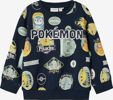 Felpa 'NMMJazy Pokemon' di NAME IT in blu: frontale