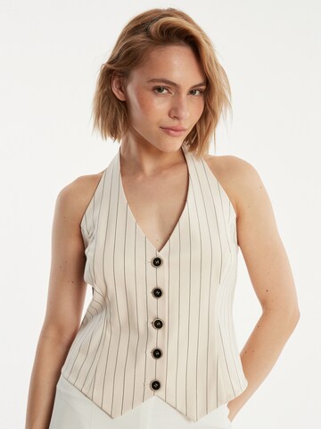 Ana Alcazar Bodywarmer 'Zassa' in Wit
