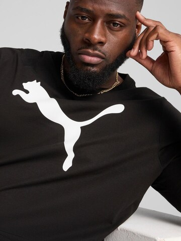 PUMA Shirt 'Puma Ess Tee' in Zwart