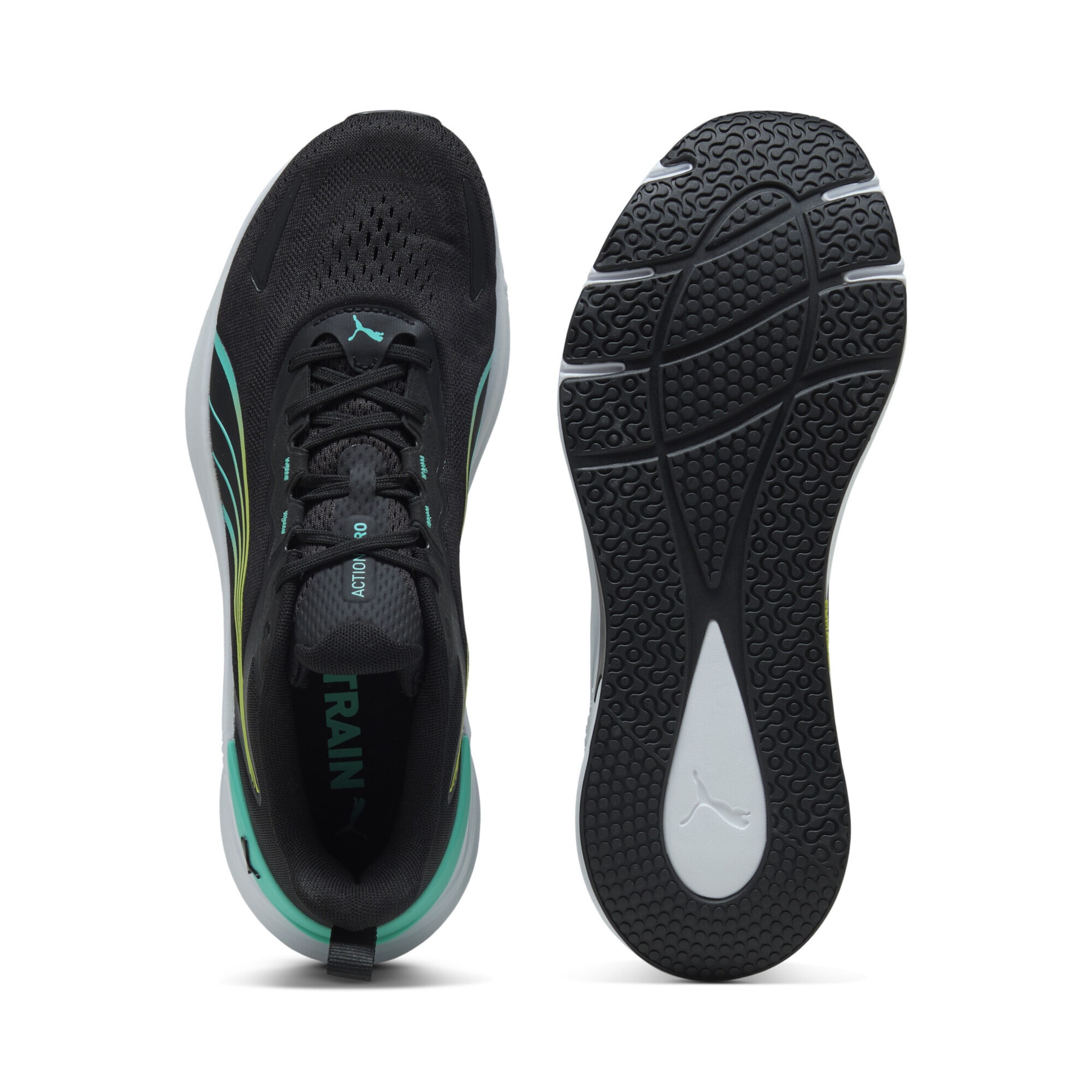 PUMA Sportschoen 'Action Pro' in Zwart