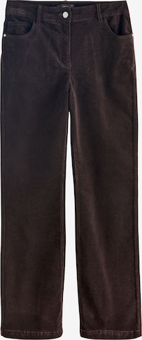 Nextregular Hlače - smeđa boja: prednji dio