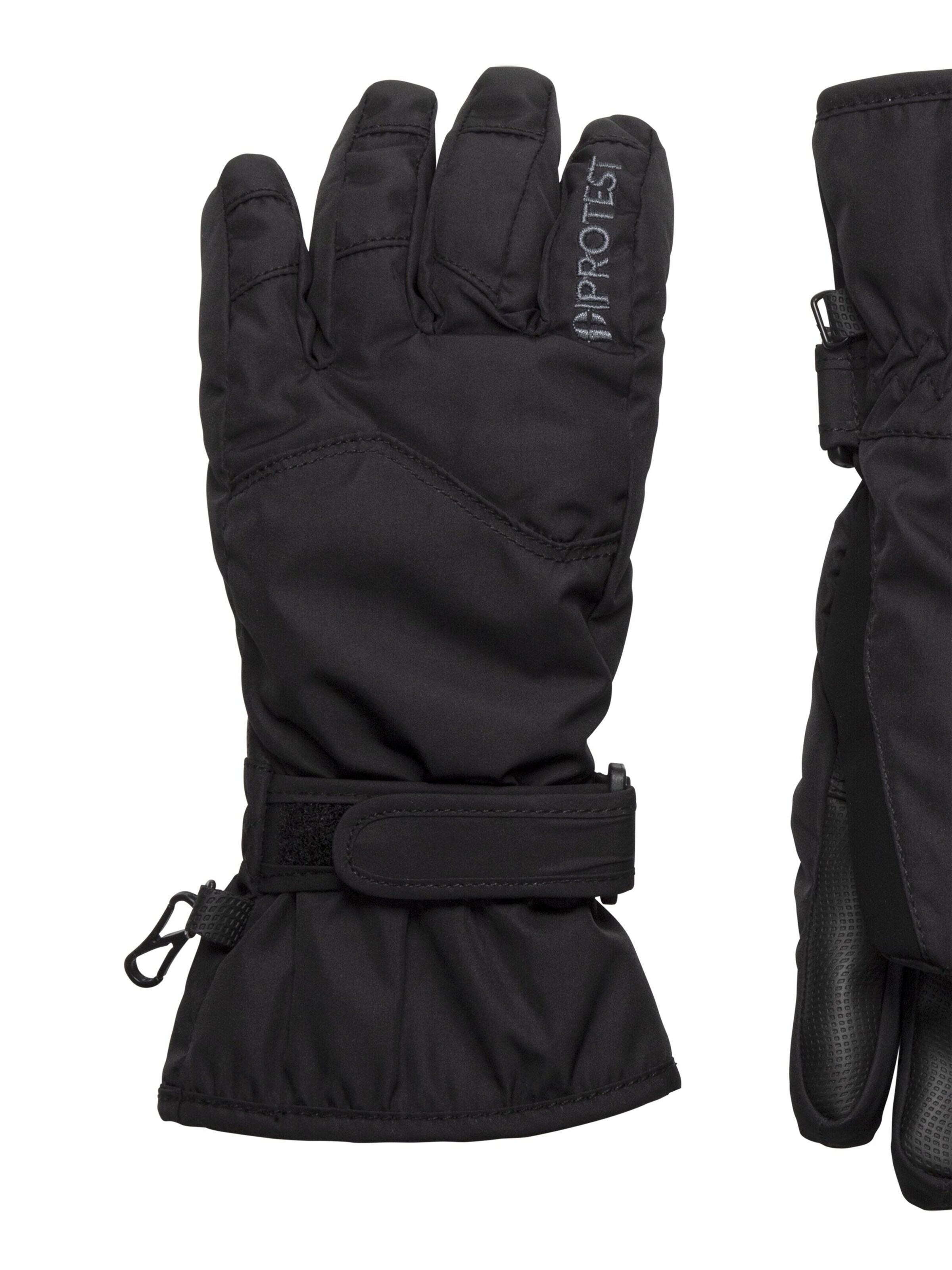 PROTEST Sporthandschuhe 'CAREW JR'‌‌ in Schwarz