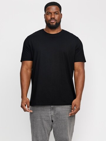 T-Shirt Jack & Jones Plus en noir : devant