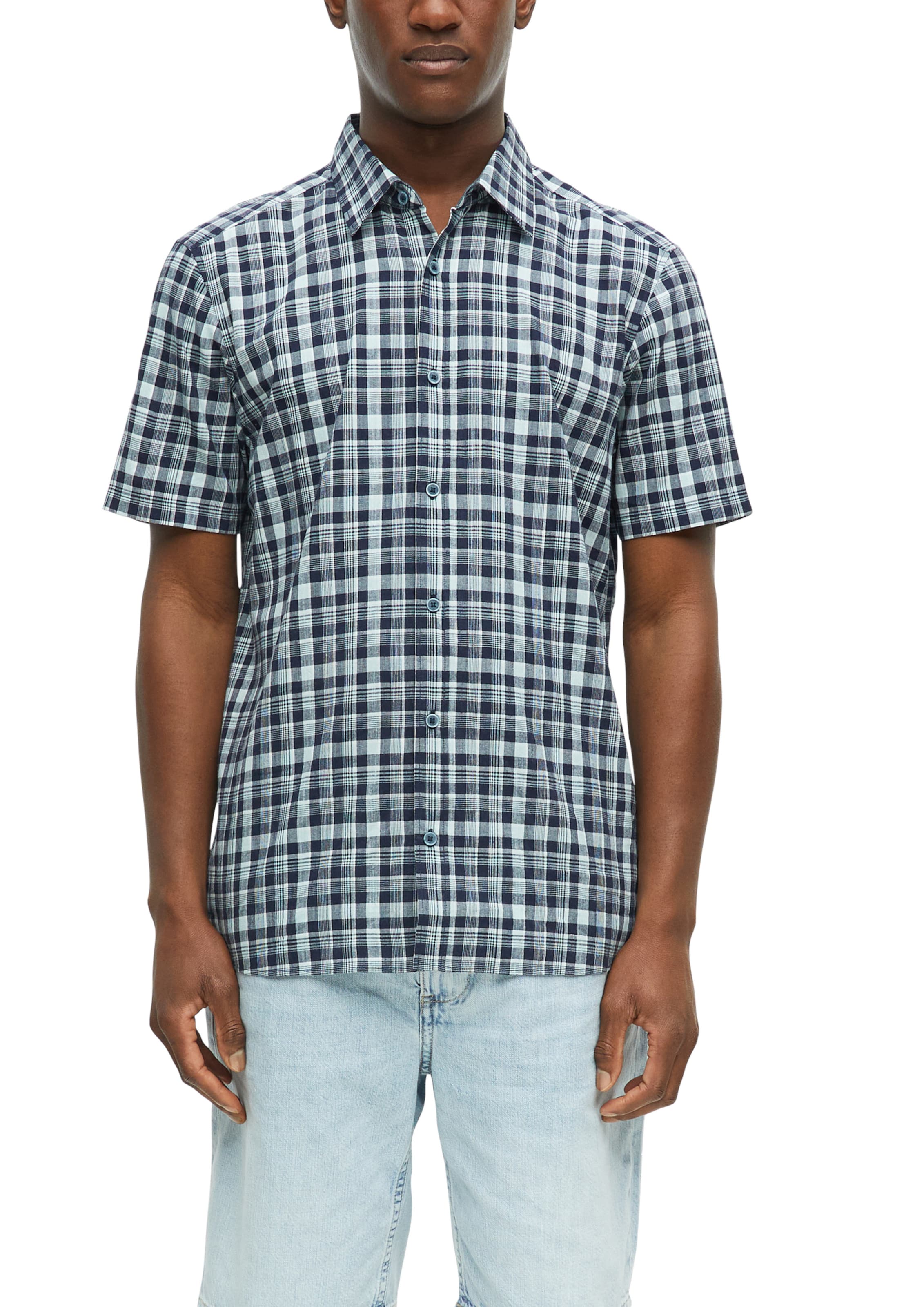 Coupe regular Chemise s.Oliver en bleu