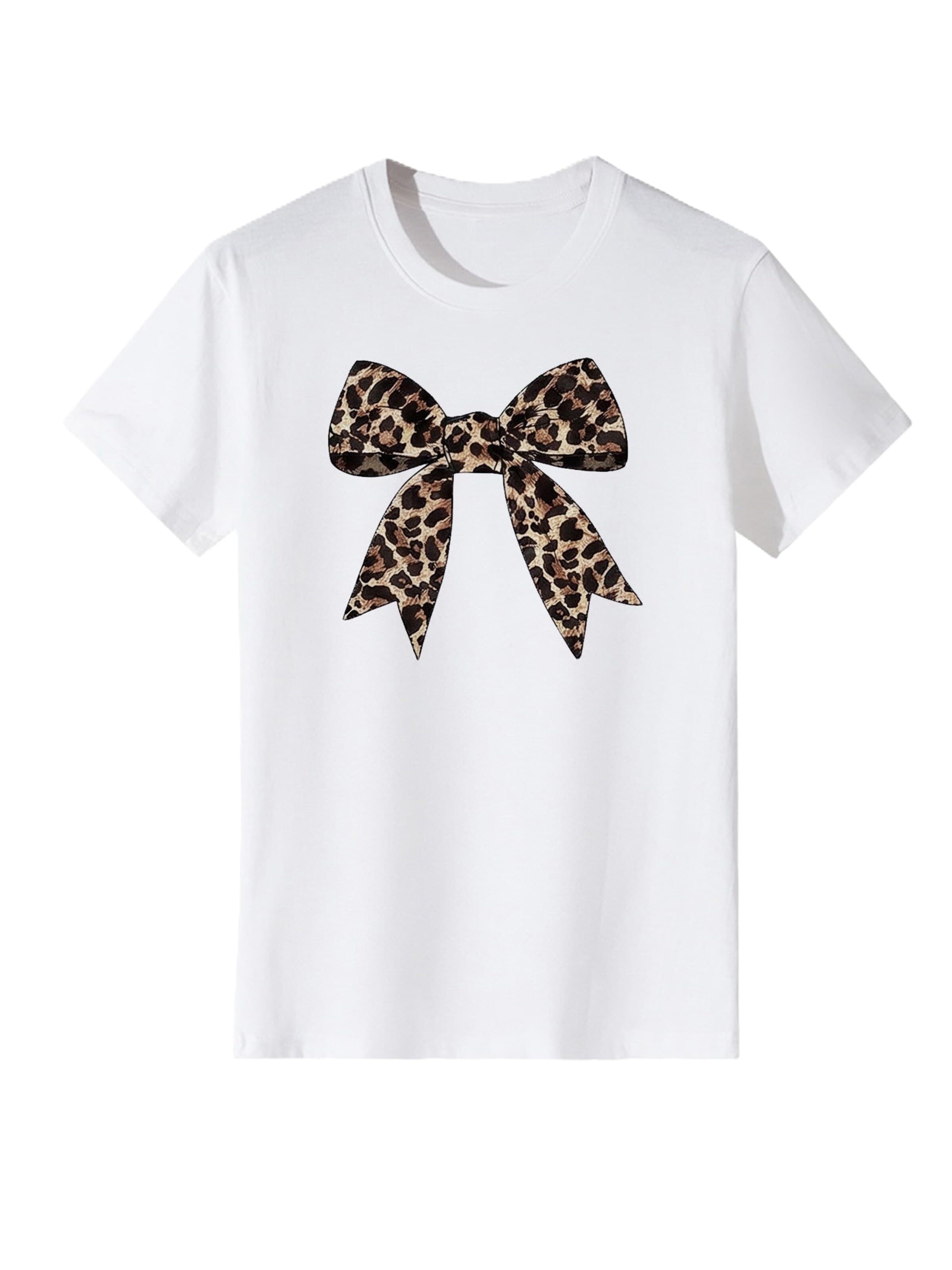 T-shirt 'Women's Short Sleeve Shirt Summer Tops' LapaPlus en blanc : devant