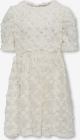 KIDS ONLY - Vestido 'Rosita' en blanco: frente