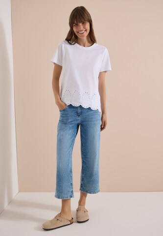 CECIL T-Shirt in Weiß