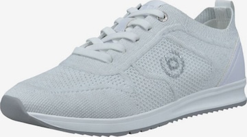 bugatti Matalavartiset tennarit värissä valkoinen: etupuoli