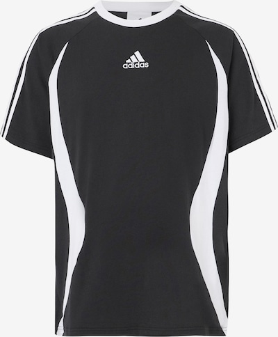 Marškinėliai 'TEAMGEIST' iš ADIDAS ORIGINALS, spalva – juoda / balta, Prekių apžvalga