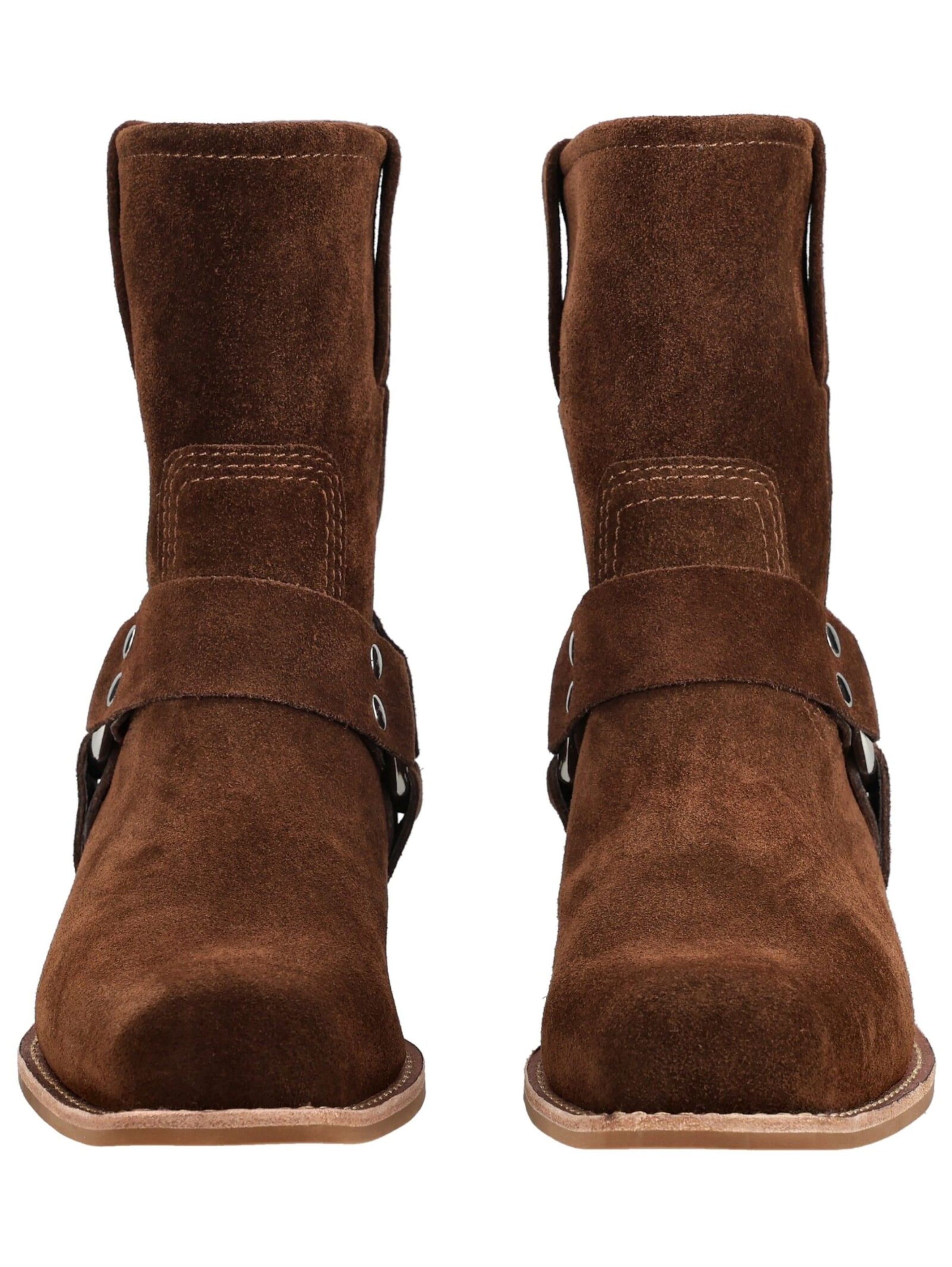 Bottes de cowboy Jeffrey Campbell en marron