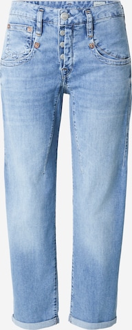 Herrlicher - Tapered Vaquero 'Shyra' en azul: frente