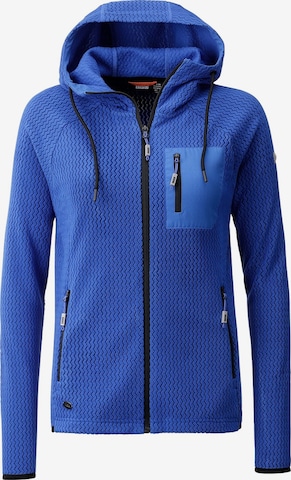 LPO Fleecejacke 'Weya' in Blau: Vorderseite