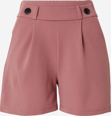 JDY Pleat-Front Pants 'Geggo' in Pink: front