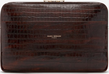 Isabel Bernard Clutch in Bruin: voorkant