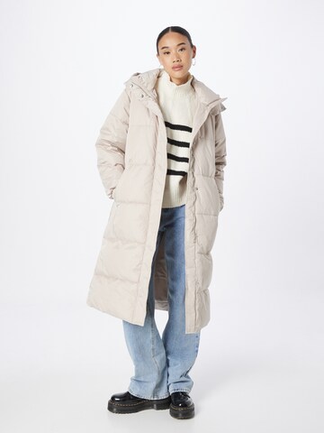 Manteau d’hiver Abercrombie & Fitch en gris