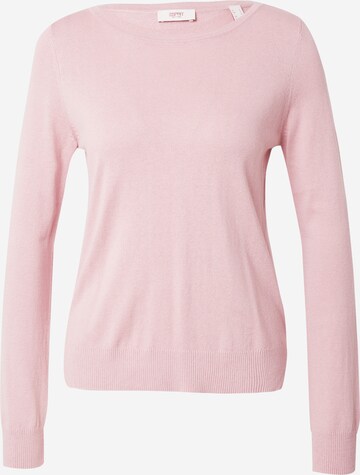 Pull-over ESPRIT en rose : devant