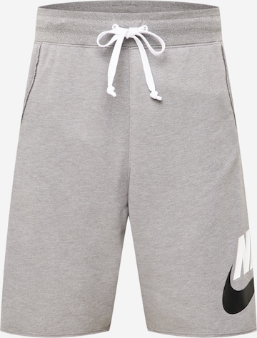 Nike Sportswear Панталон 'Essentials' в сиво: отпред