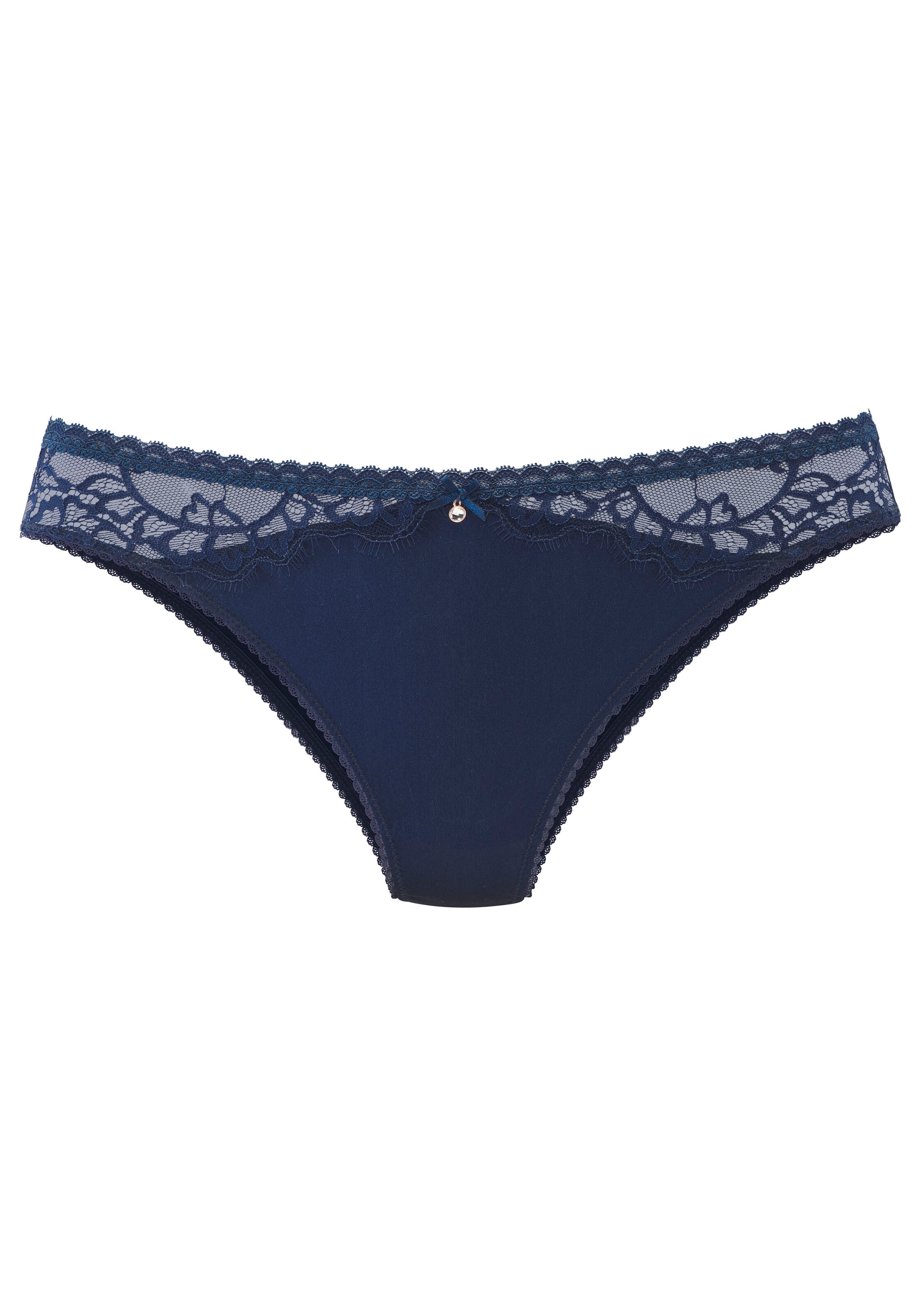 LASCANA Трусы-слипы в Синий: спереди