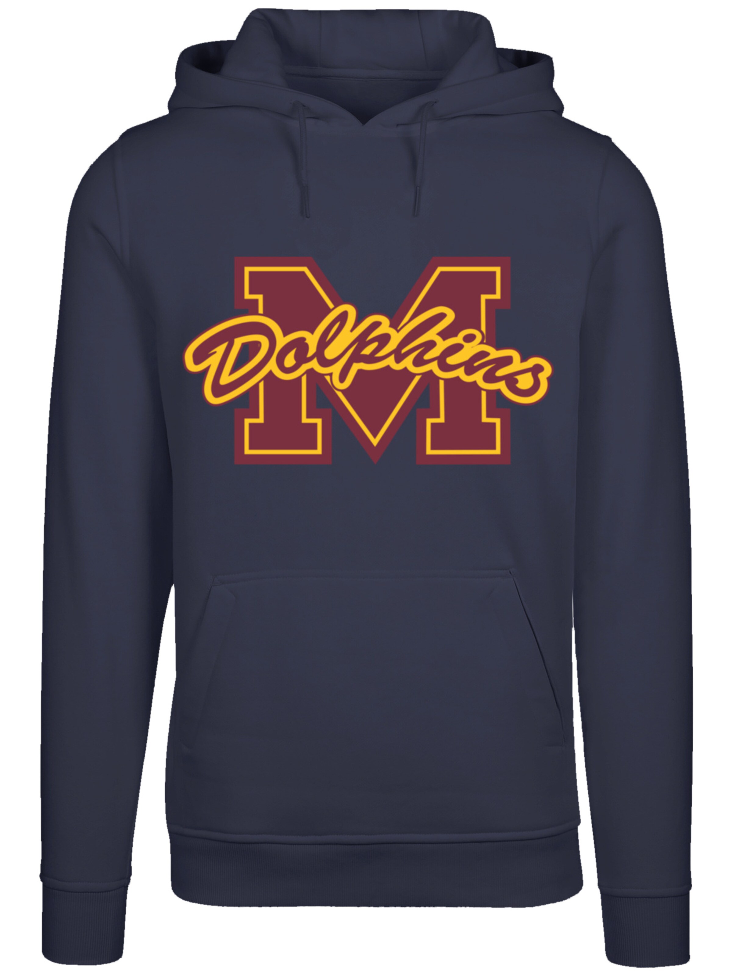 Sweat-shirt 'Sex Education M Dolphins Netflix TV Series' F4NT4STIC en bleu : devant