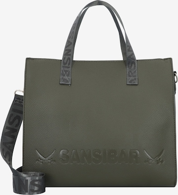 SANSIBAR Shopper in Green: front