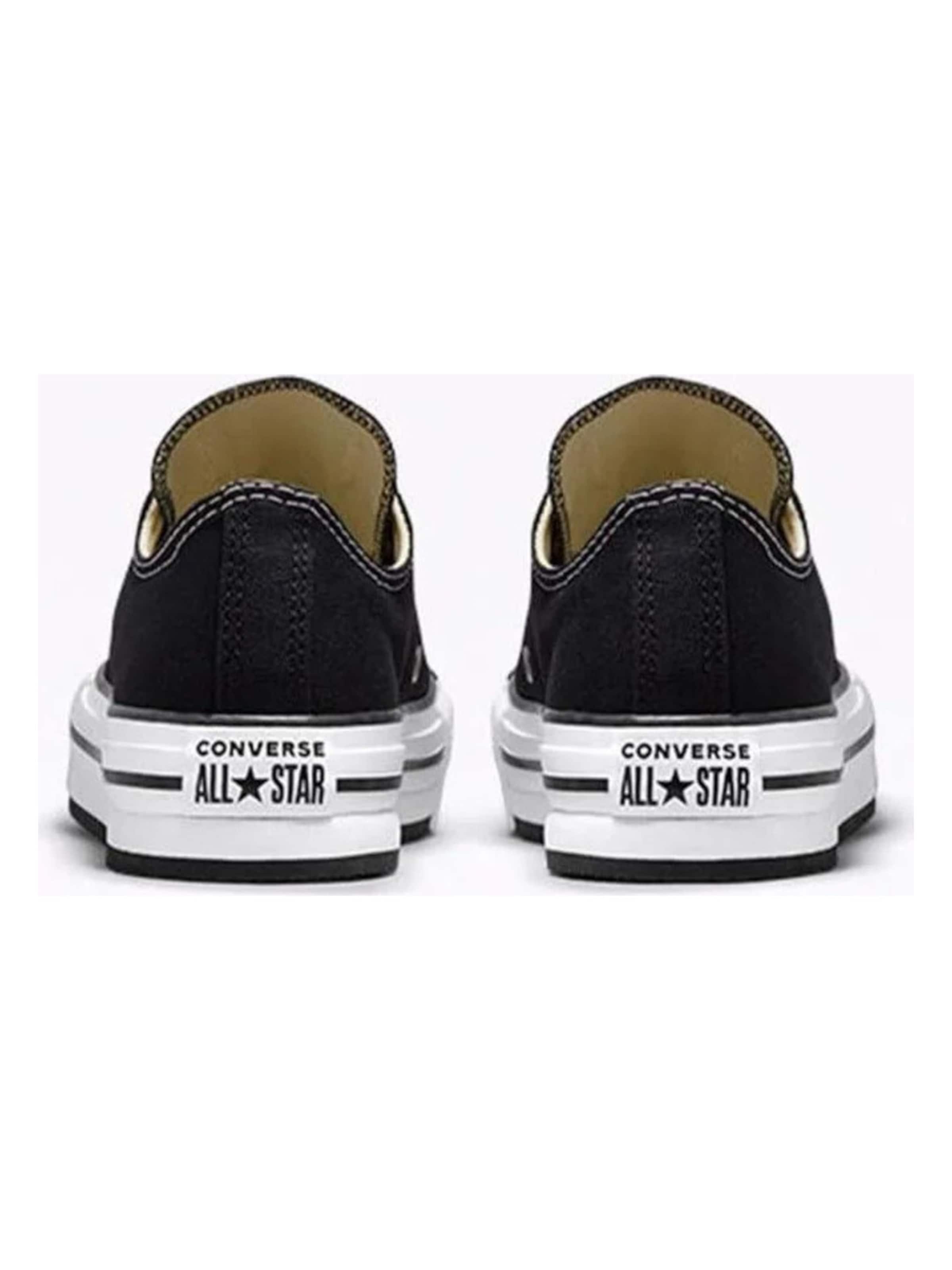 CONVERSE - Zapatillas deportivas bajas 'Converse Chuck Taylor All Star EVA Lift Platform Canvas' en negro