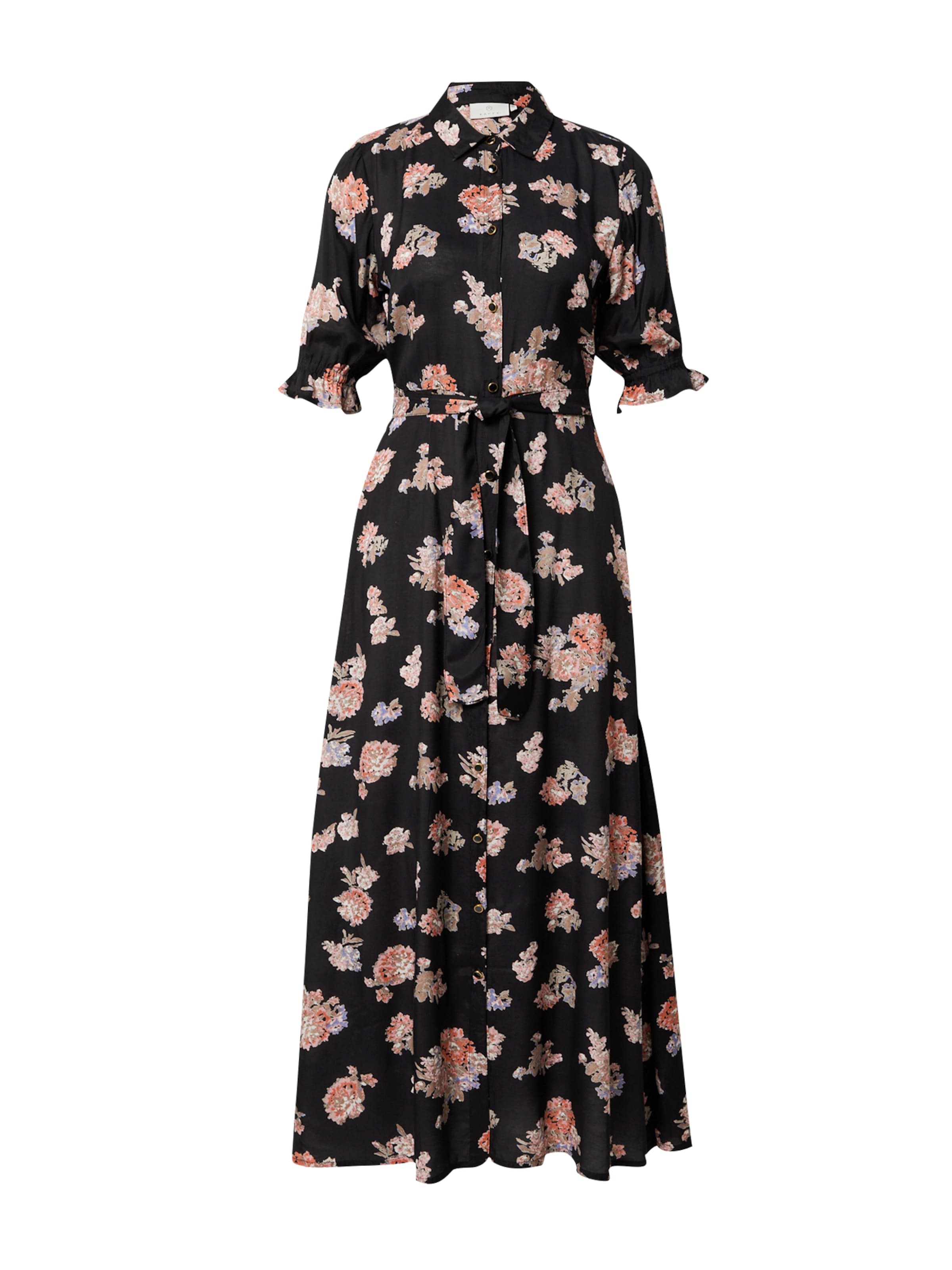 KaffeKošulja haljina &#x27;Velana&#x27; - crna boja: prednji dio