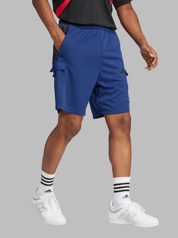 regular Pantaloni sportivi 'TIRO' di ADIDAS SPORTSWEAR in blu