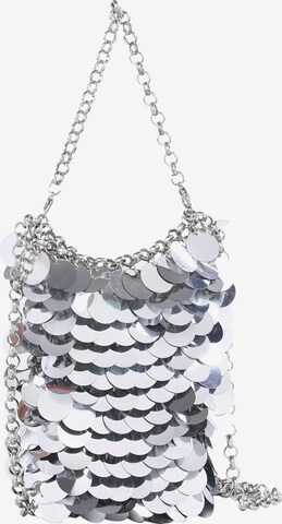 FELIPA Handbag in Silver: front