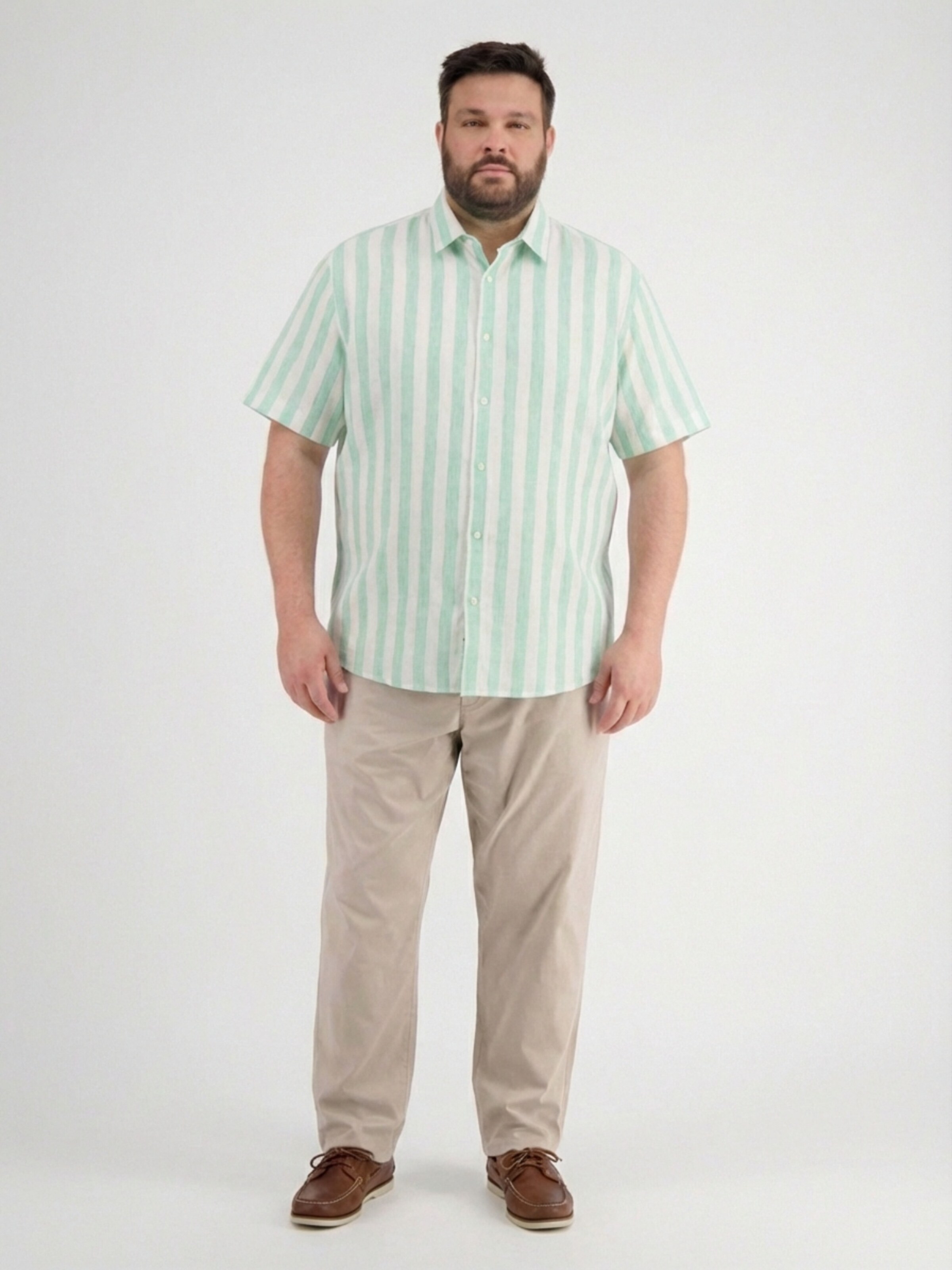 Coupe regular Chemise LERROS en vert : devant