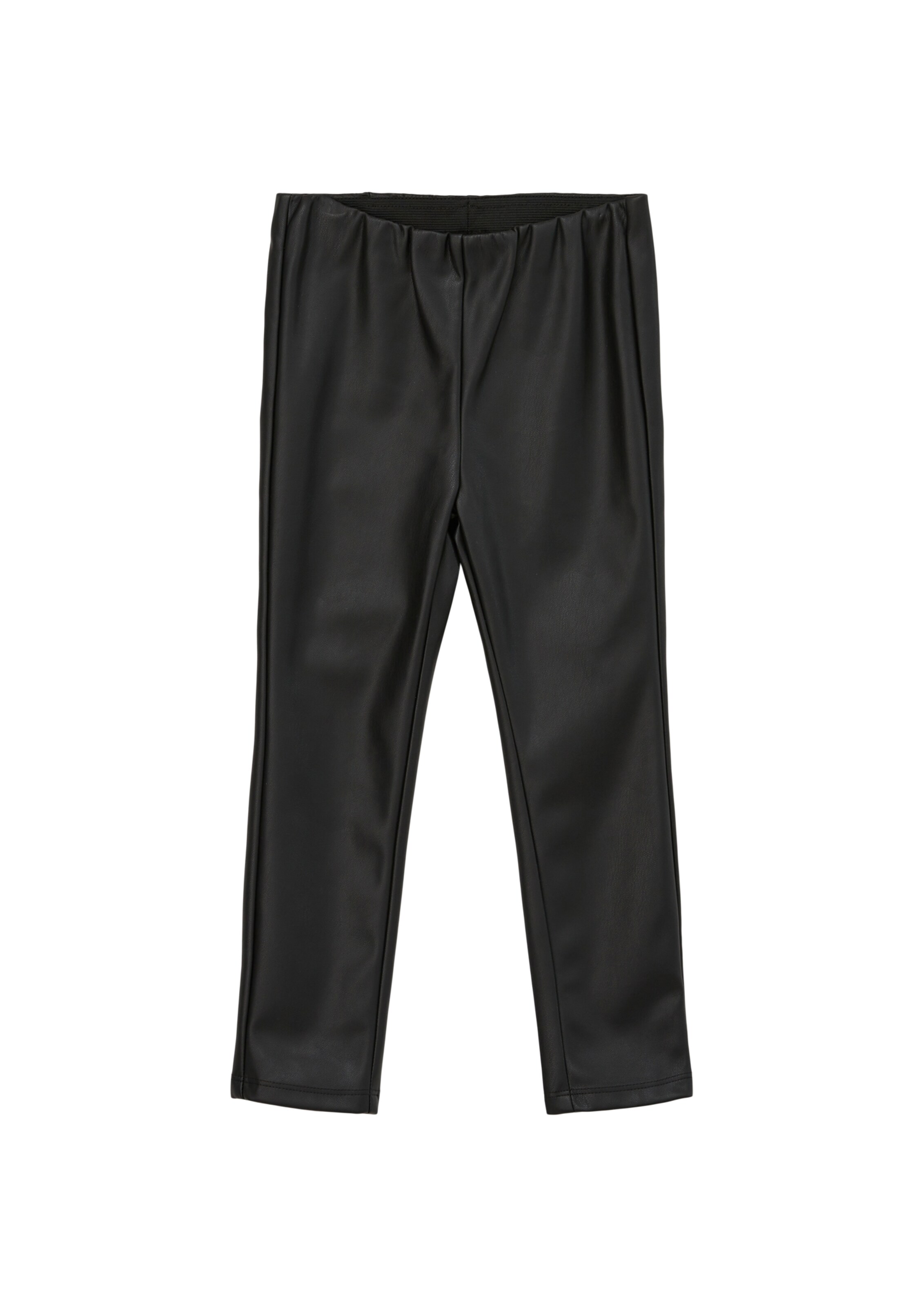 s.Oliver Slimfit Leggings in Schwarz: Vorderseite