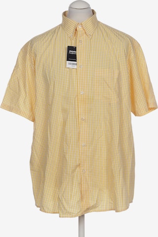 CELIO Button Up Shirt in XL in Yellow: front