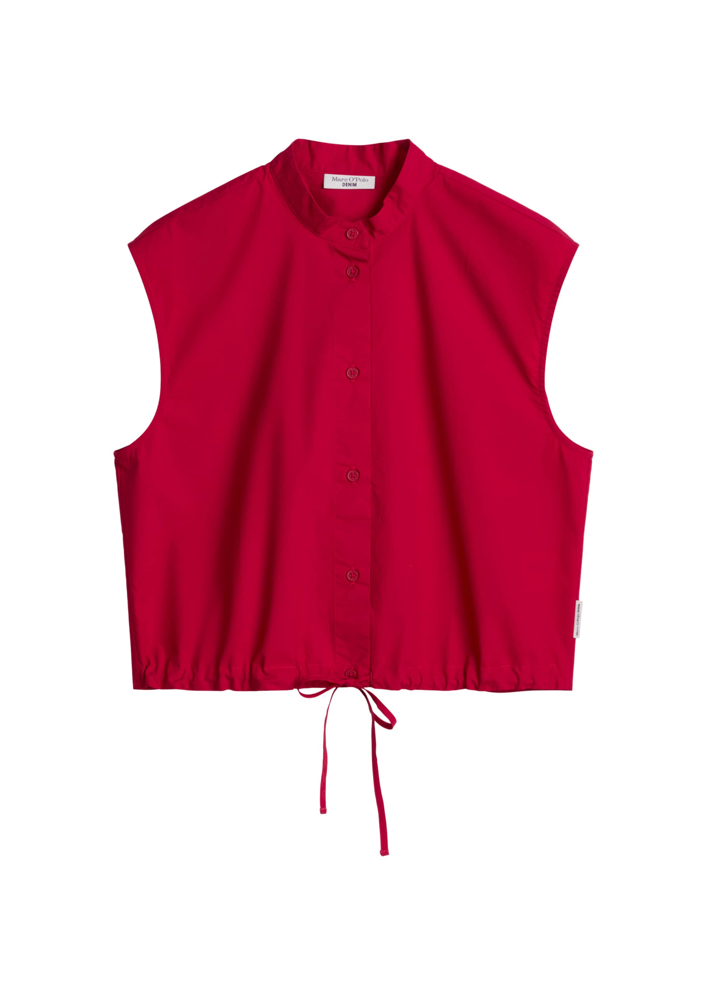Marc O'Polo DENIM Bluse in Rot: Vorderseite