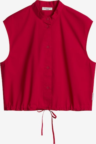 Chemisier Marc O'Polo DENIM en rouge : devant