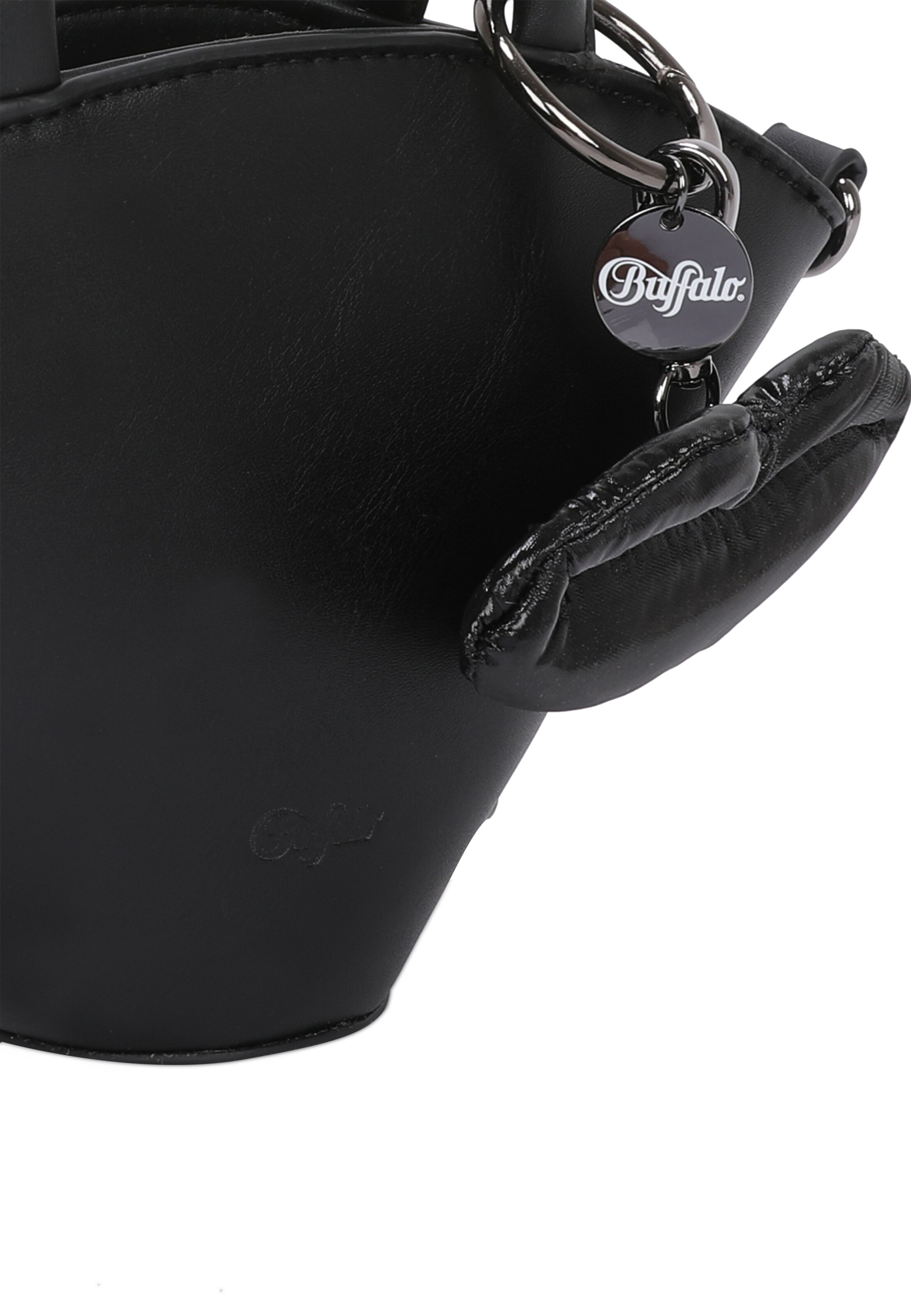 BUFFALO Handtas 'Sculpt' in Zwart