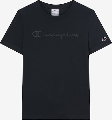 Champion Authentic Athletic Apparel - Camiseta en negro: frente