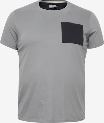 BLEND Shirt 'Benedikt' in Grijs: voorkant