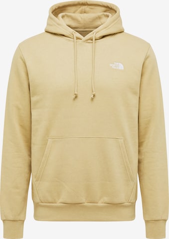 THE NORTH FACE Sweatshirt i gul: forside