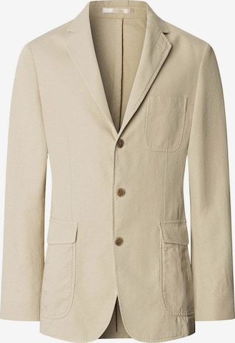 Hackett London Slim Fit Sakko in Beige: Vorderseite