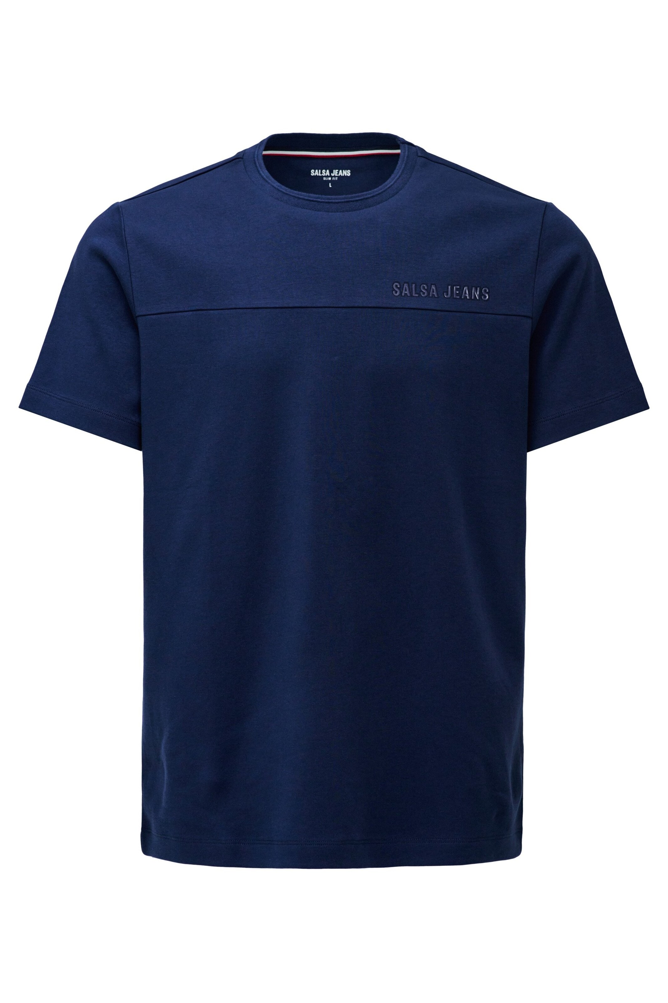 T-Shirt Salsa Jeans en bleu : devant