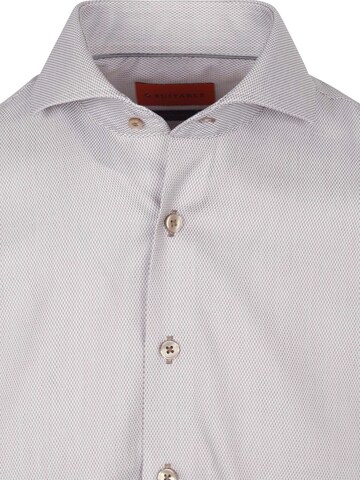 Suitable Slim Fit Hemd‌ in Beige