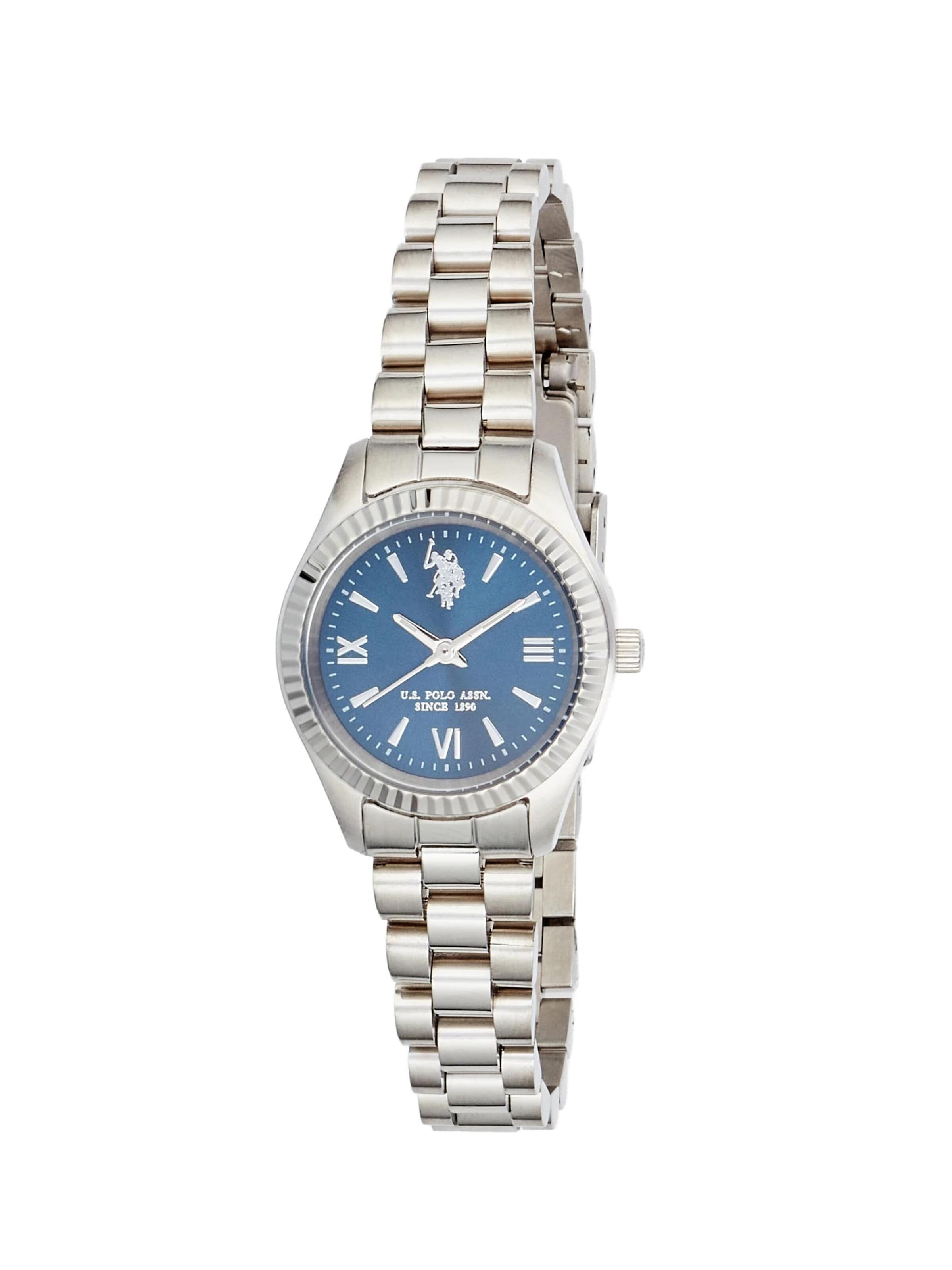 Montre à affichage analogique 'Charlotte' U.S. POLO ASSN. en bleu : devant