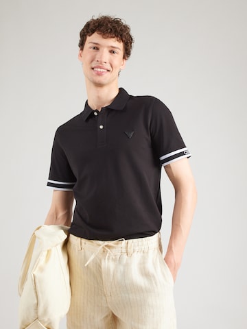 T-Shirt 'LYLE' GUESS en noir : devant