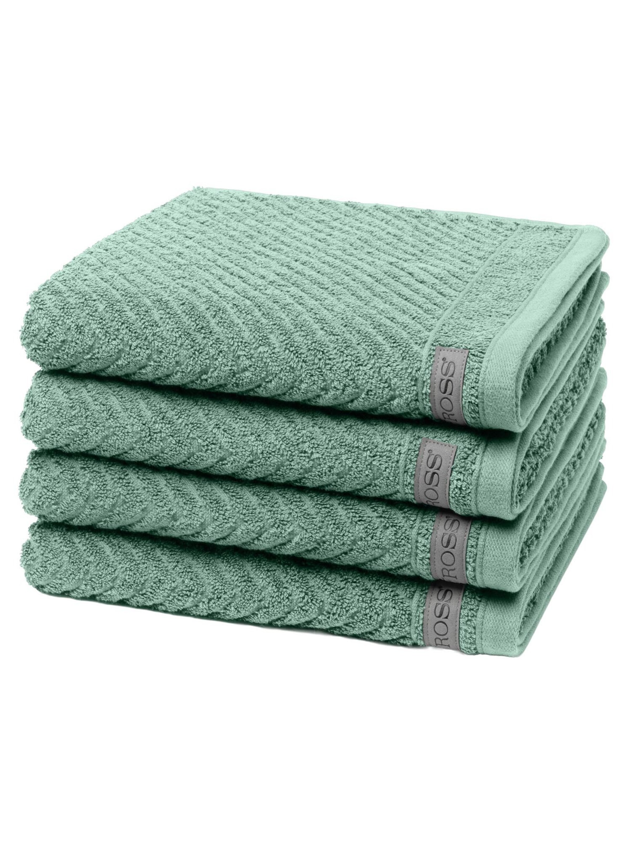 ROSS Handtuch 'Smart'‌‌‌‌‌‌‌‌‌‌ in Grün: Vorderseite