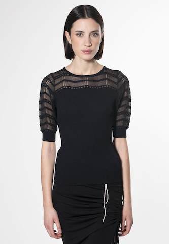 Influencer Pullover i sort: forside