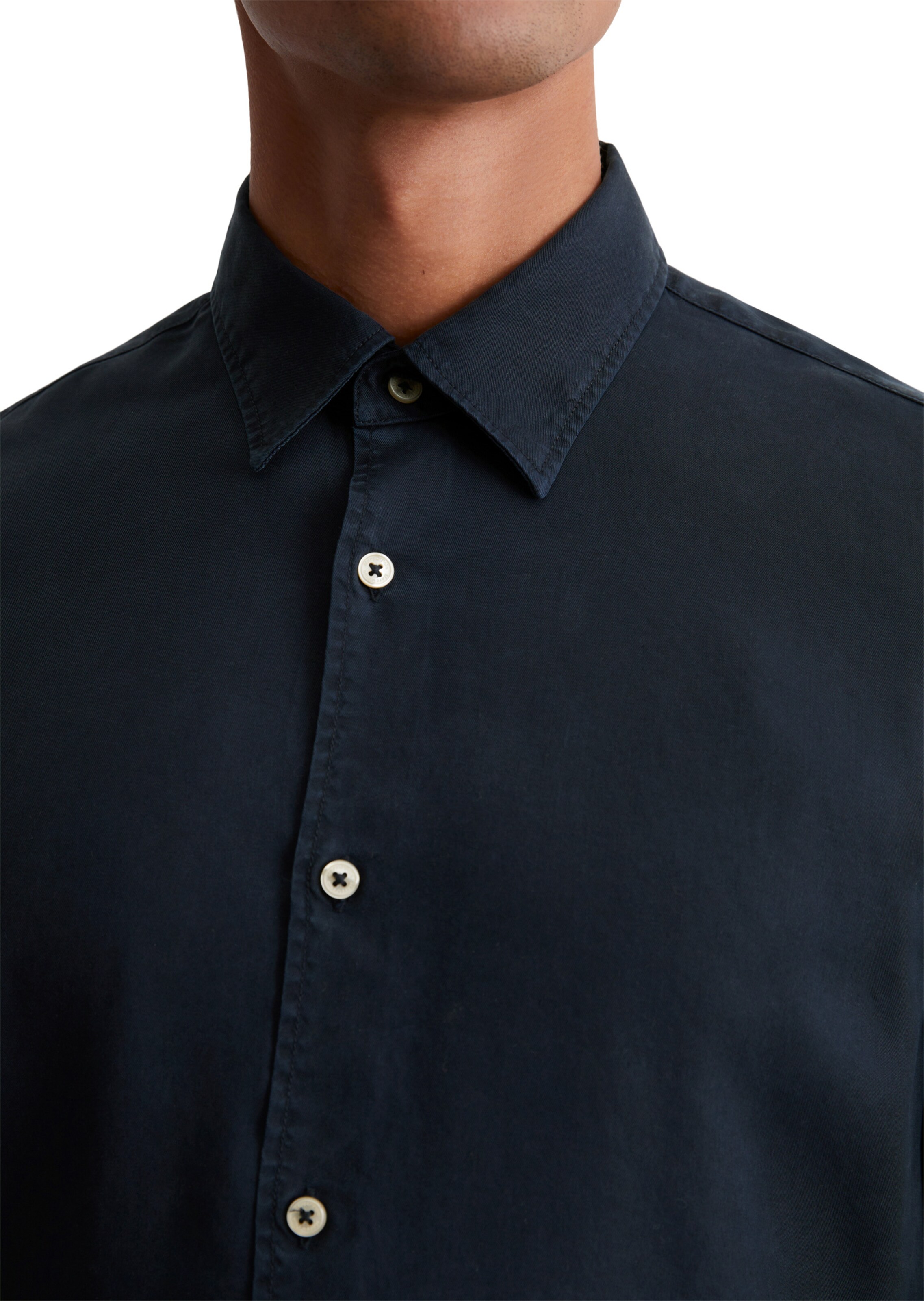 Marc O'Polo Slim fit Overhemd in Blauw